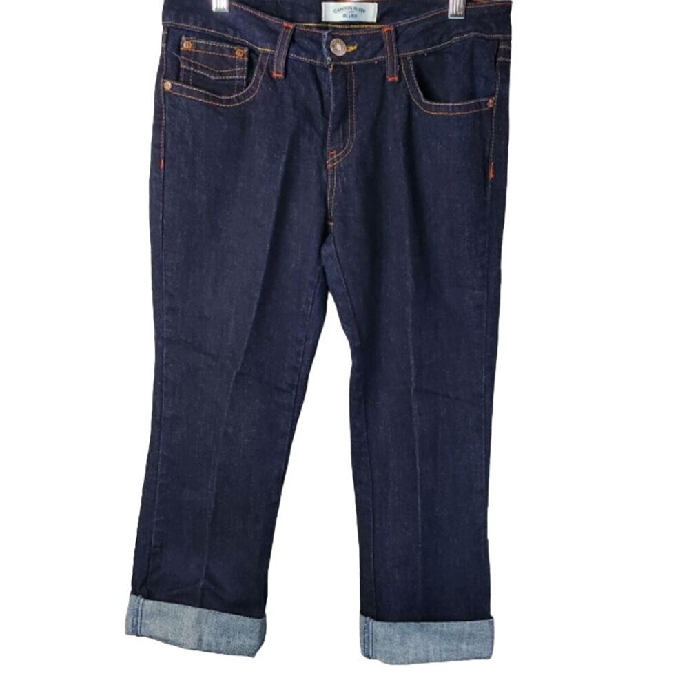 Canyon River Blues Cropped Dark Wash Jeans Size 4 EUC‎